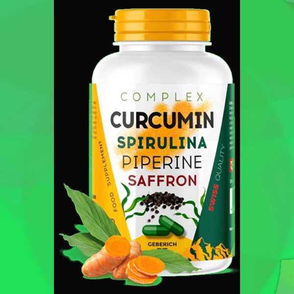 Curcumin Spirulina Piperine